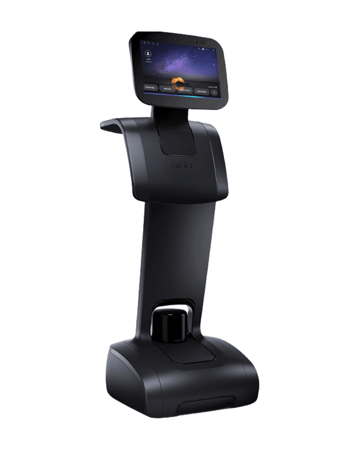 A3 Robot Assistant with a screen head on a mobile base